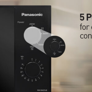 Panasonic 20 L Solo Microwave Oven (NN-SM25JBFDG,Black)